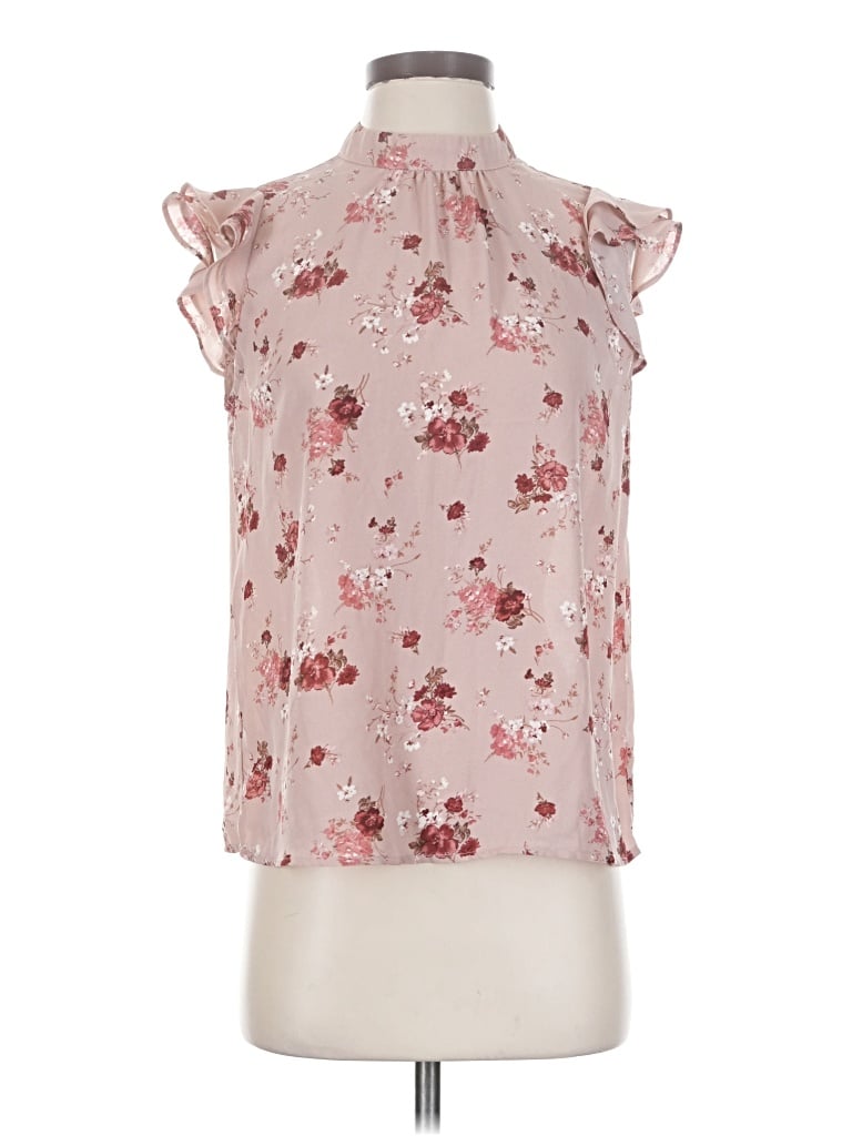 Pre-owned Forever 21 Sleeveless Blouse In Pink