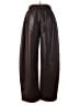 Babaton 100% Polyurethane Brown Casual Pants Size S - photo 2