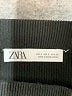 Zara Solid Black Formal Skirt Size S - photo 4