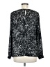 Vince Camuto 100% Polyester Silver Long Sleeve Blouse Size M - photo 2