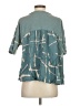 Akemi + Kin Teal Short Sleeve Blouse Size S - photo 2