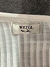 Weill 100% Polyester White 3/4 Sleeve Blouse Size 8 - photo 7