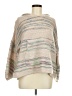 Woven Heart Tan Poncho Size M - photo 1