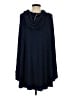 XCVI Blue Poncho Size 2 - photo 2