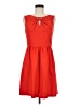 C. Luce Solid Orange Casual Dress Size M - photo 1