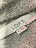 Ann Taylor LOFT Silver Pullover Sweater Size M - photo 4