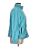 L.L.Bean Solid Teal Track Jacket Size 1X - photo 4