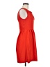 C. Luce Solid Orange Casual Dress Size M - photo 4