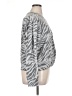 Knox Rose Animal Print Silver Pullover Sweater Size XL - photo 4
