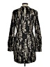 MNG 100% Polyester Animal Print Black Cocktail Dress Size 8 - photo 2