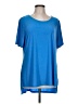 Attitudes by Renee Blue Active T-Shirt Size L - photo 1