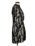 MNG 100% Polyester Animal Print Black Cocktail Dress Size 8 - photo 4