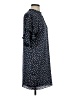 Equipment 100% Polyester Polka Dots Blue Casual Dress Size S - photo 4