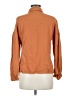 Umgee Brown Long Sleeve Blouse Size M - photo 2
