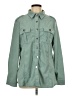 Unbranded 100% Polyester Green Long Sleeve Blouse Size L - photo 1