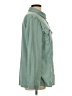Unbranded 100% Polyester Green Long Sleeve Blouse Size L - photo 4