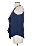 Iz Byer Blue Sleeveless Blouse Size S - photo 5