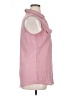 Notations Pink Sleeveless Button-Down Shirt Size XL - photo 4
