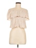 Forever 21 Tan Short Sleeve Blouse Size M - photo 1