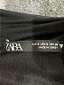 Zara Solid Black Cocktail Dress Size S - photo 7