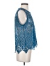 Deletta 100% Polyester Blue Pullover Sweater Size XS - photo 4