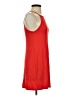 Forever Solid Red Casual Dress Size S - photo 4