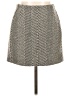 Tela Chevron-herringbone Gray Wool Skirt Size EU 42 / US 12 - photo 1