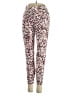 Active by Old Navy Animal Print Burgundy Brown Casual Pants Size S (estimated) - photo 1