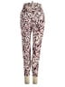 Active by Old Navy Animal Print Burgundy Brown Casual Pants Size S (estimated) - photo 2