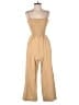 Intermix Solid Tan Jumpsuit Size 6 - photo 1