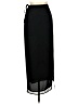Assorted Brands 100% Polyester Solid Black Formal Skirt Size L - photo 1