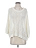 Staccato 100% Acrylic Chevron-herringbone Ivory Pullover Sweater Size S - photo 1