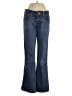 Wrangler Jeans Co 100% Cotton Chevron-herringbone Blue Jeans Size 1/2 - photo 1