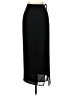 Assorted Brands 100% Polyester Solid Black Formal Skirt Size L - photo 2