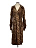Walter Baker Animal Print Brown Coat Size S - photo 1