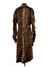 Walter Baker Animal Print Brown Coat Size S - photo 2