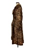 Walter Baker Animal Print Brown Coat Size S - photo 5