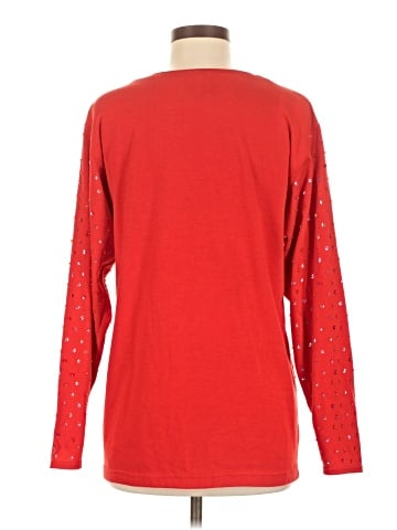 Casual Corner Long Sleeve T-Shirt (view 2)