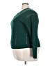 Love Change 100% Acrylic Chevron-herringbone Green Pullover Sweater Size 2X - photo 5
