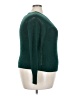 Love Change 100% Acrylic Chevron-herringbone Green Pullover Sweater Size 2X - photo 4