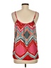 Aqua 100% Polyester Red Sleeveless Blouse Size M - photo 2