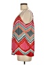 Aqua 100% Polyester Red Sleeveless Blouse Size M - photo 5