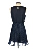 XXI 100% Polyester Polka Dots Blue Casual Dress Size S - photo 2