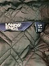 Lands' End 100% Polyester Solid Black Coat Size L (petite) - photo 6
