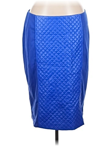ASHRO Faux Leather Skirt (view 1)