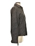 Simply Fit Tweed Gray Long Sleeve Blouse Size S - photo 4