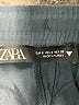 Zara Solid Blue Casual Pants Size S - photo 4
