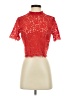 Express Red Short Sleeve Top Size S - photo 1
