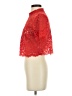 Express Red Short Sleeve Top Size S - photo 5
