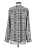 Express 100% Polyester Gray Long Sleeve Blouse Size S - photo 2